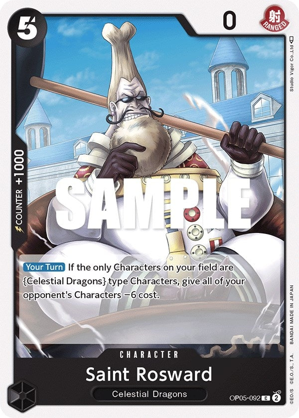 Image for Saint Rosward (OP05-092) - One Piece Card Game