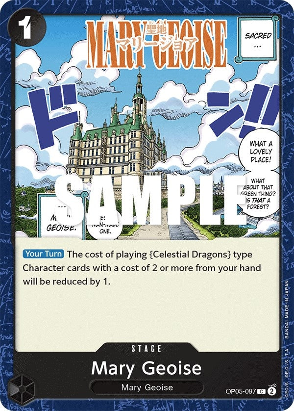 Image for Mary Geoise (OP05-097) - One Piece Card Game