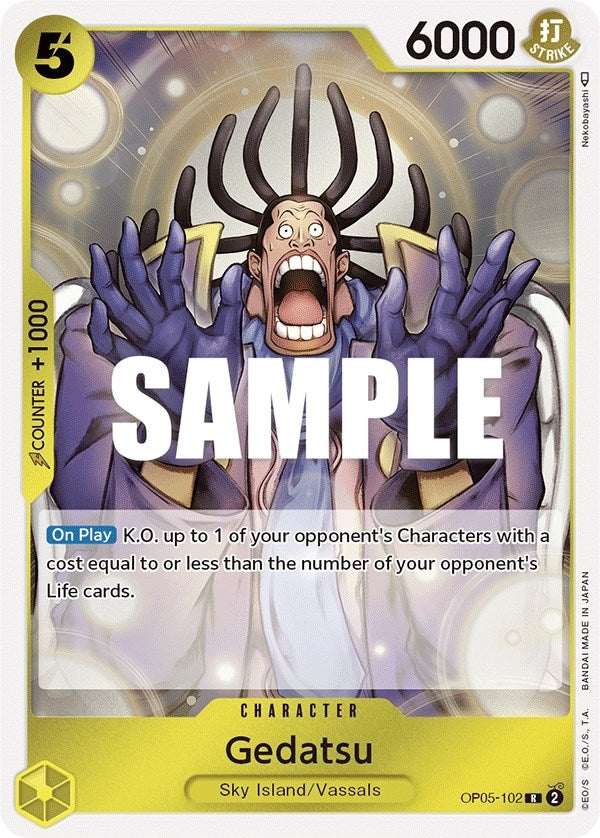 Image for Gedatsu (OP05-102) - One Piece Card Game
