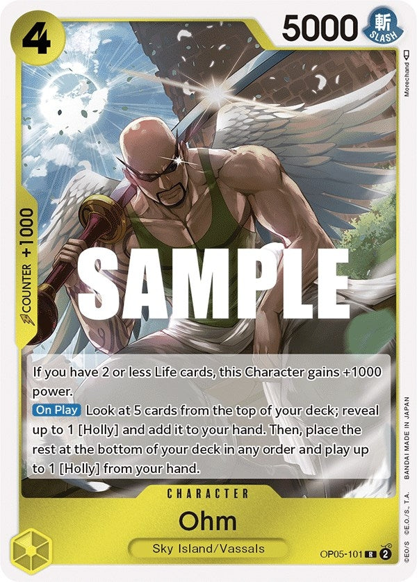 Image for Ohm (OP05-101) - One Piece Card Game