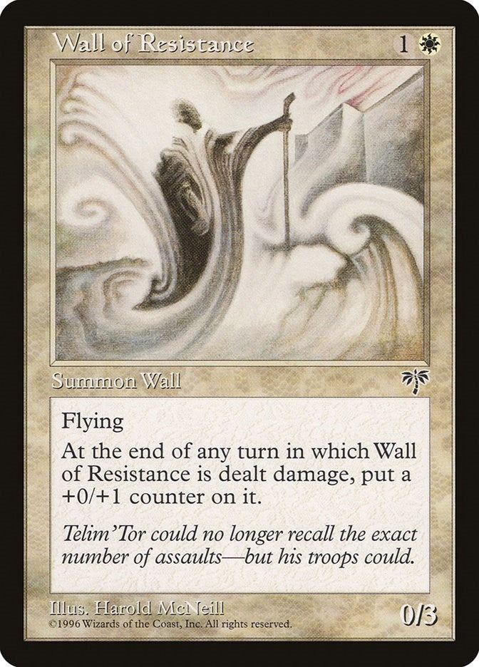 Image for Wall of Resistance - Magic: The Gathering