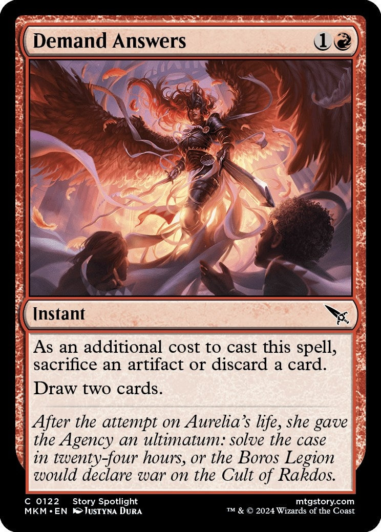 Image for Demand Answers (122) - Magic: The Gathering