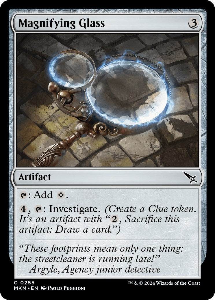 Image for Magnifying Glass (255) - Magic: The Gathering