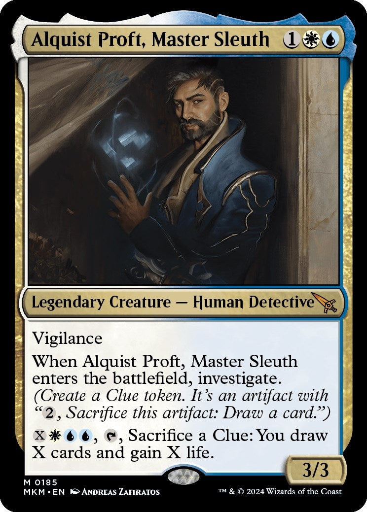 Alquist Proft, Master Sleuth (185)