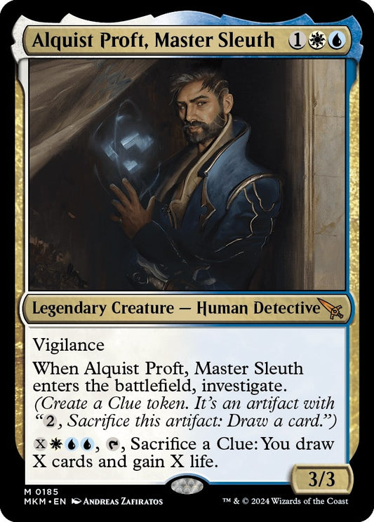 Image for Alquist Proft, Master Sleuth (185) - Magic: The Gathering