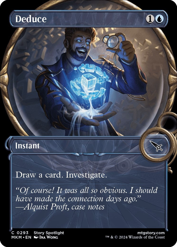 Image for Deduce (Showcase) (293) - Magic: The Gathering