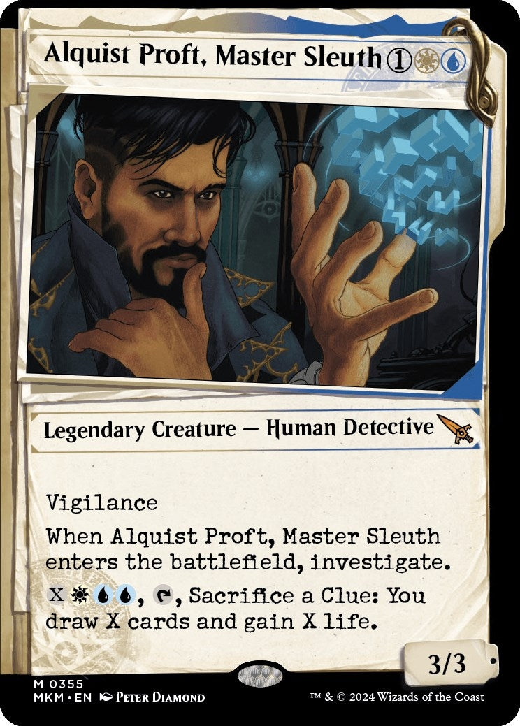 Alquist Proft, Master Sleuth (Showcase) (355)