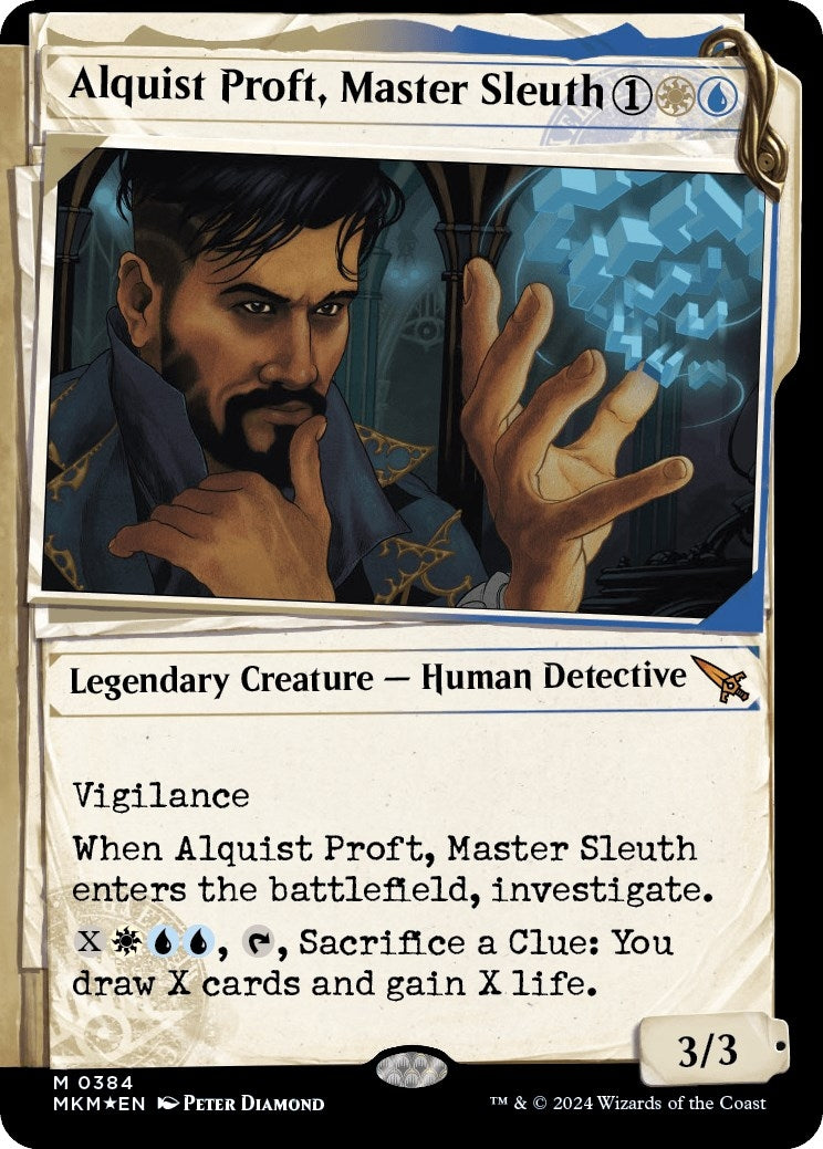 Alquist Proft, Master Sleuth (Showcase) (Invisible Ink) (384)