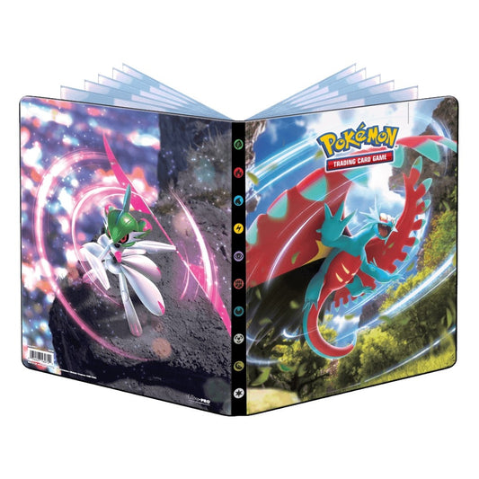 Image for Pokemon Scarlet and Violet Roaring Moon and Iron Valiant 9-Pocket Portfolio - Storage Albums