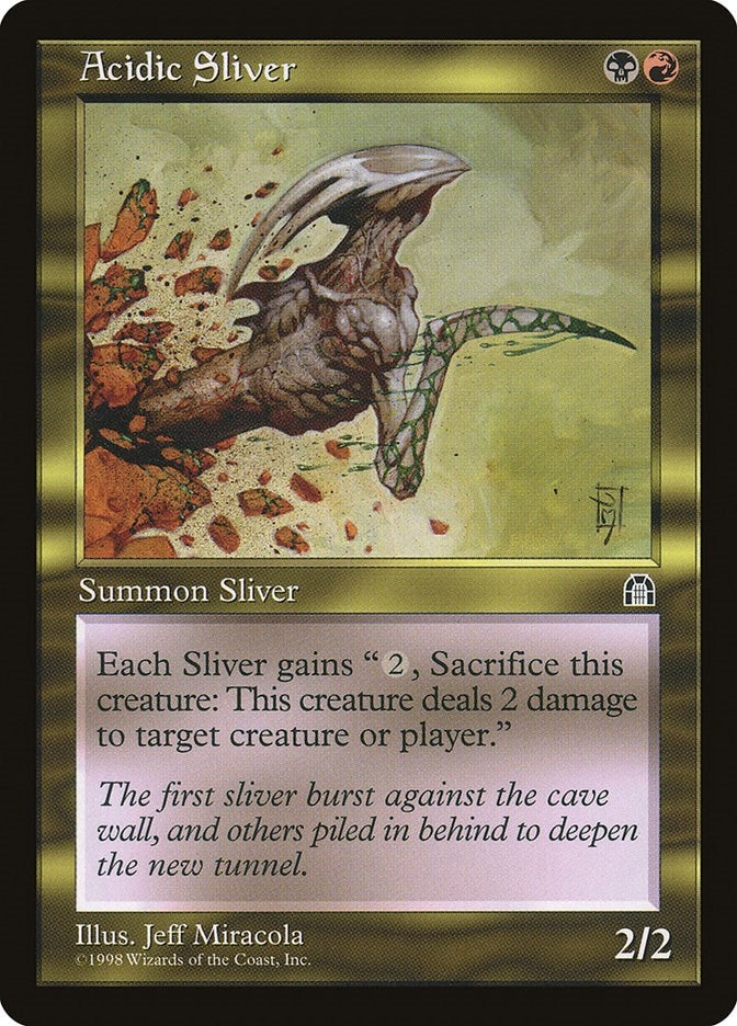 Image for Acidic Sliver - Magic: The Gathering