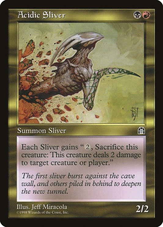 Image for Acidic Sliver - Magic: The Gathering