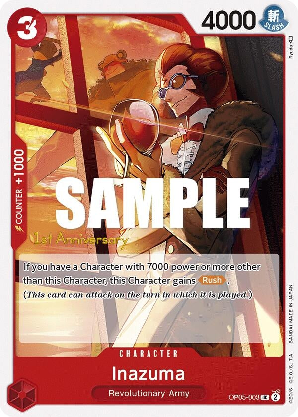 Image for Inazuma (OP05-003) - One Piece Card Game