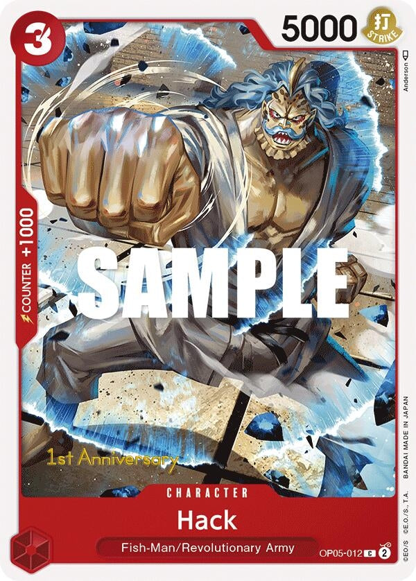 Image for Hack (OP05-012) - One Piece Card Game