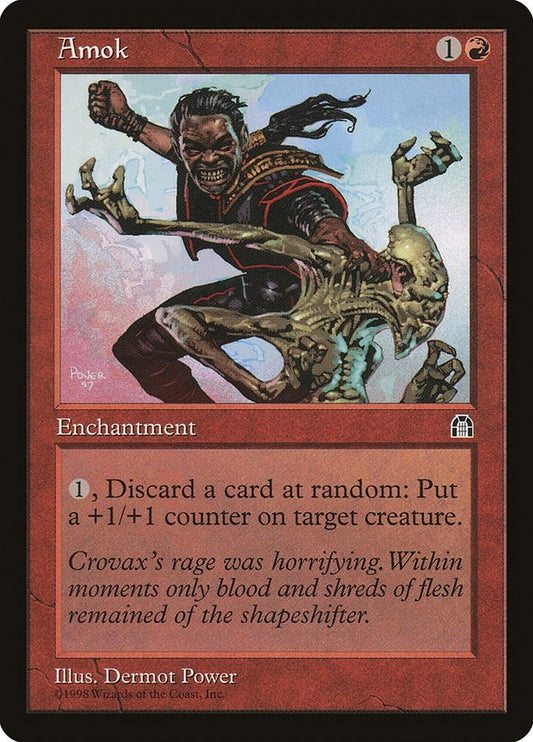 Image for Amok - Magic: The Gathering