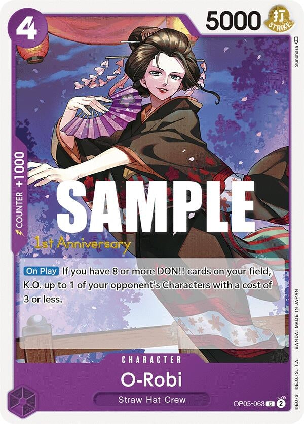 Image for O-Robi (OP05-063) - One Piece Card Game
