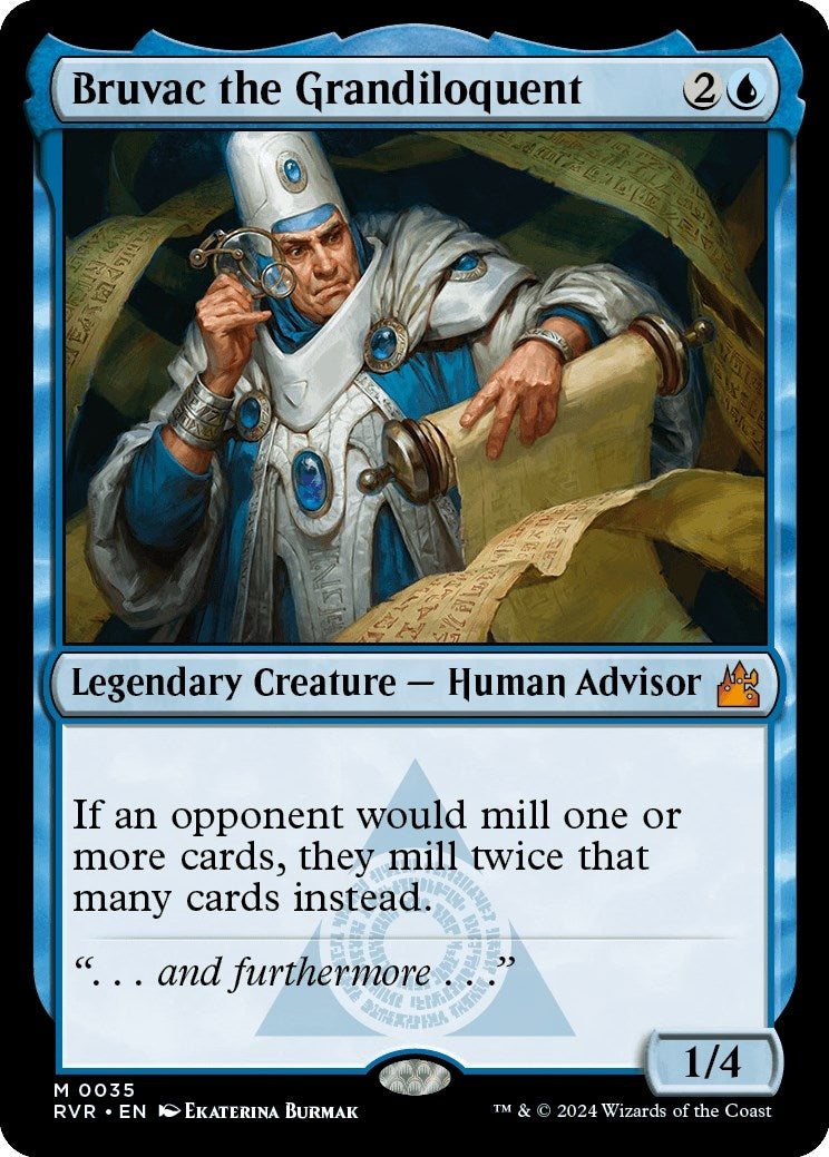 Image for Bruvac the Grandiloquent (35) - Magic: The Gathering