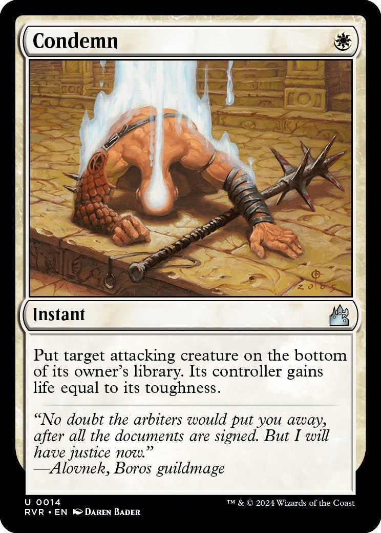 Image for Condemn (14) - Magic: The Gathering