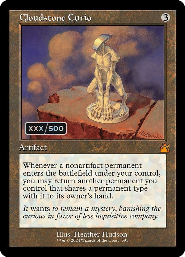 Image for Cloudstone Curio (Retro Frame) (Serial Numbered) (391) - Magic: The Gathering