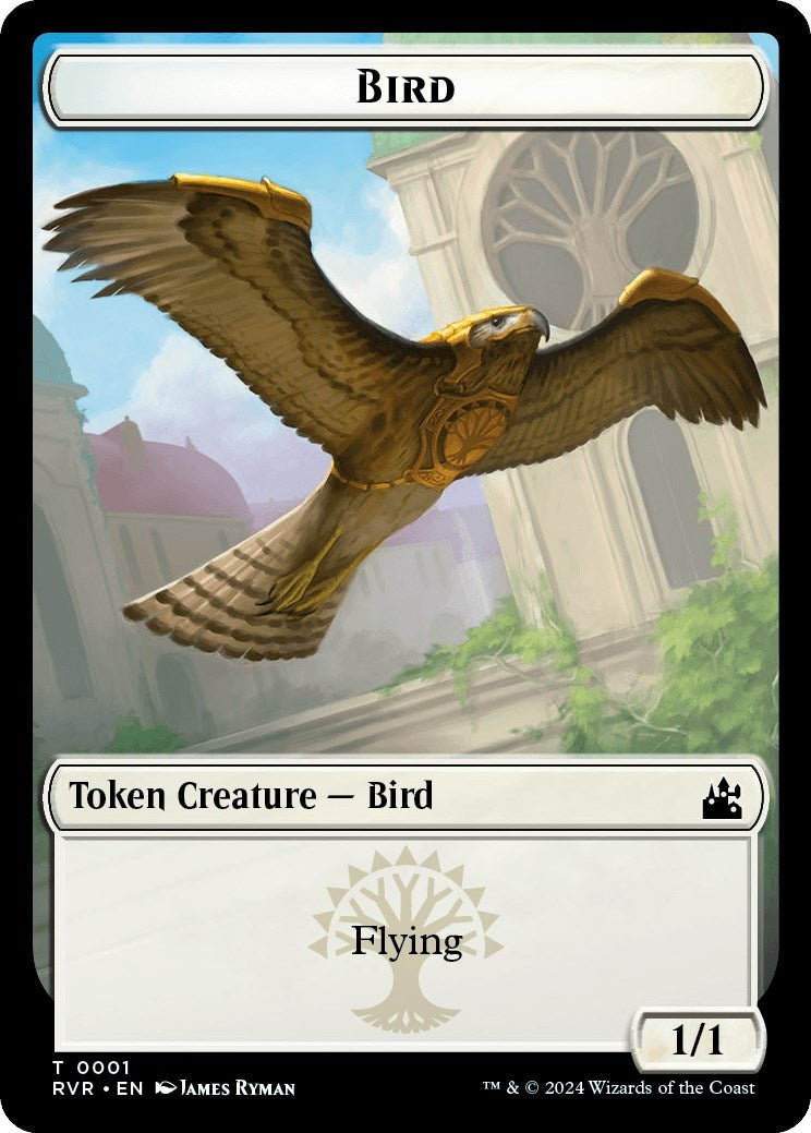 Image for Bird // Zombie Double-Sided Token (1 // 6) - Magic: The Gathering