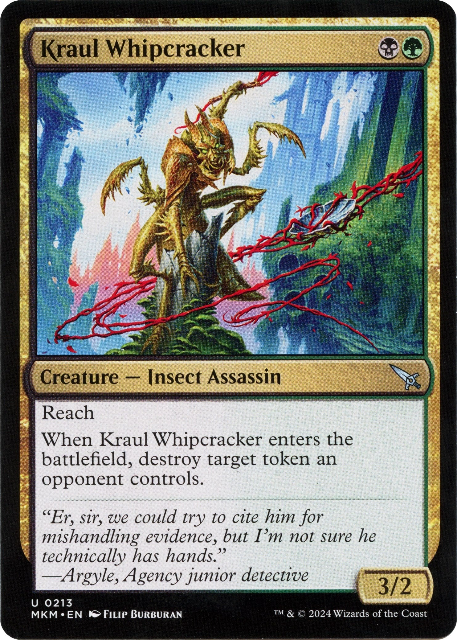 Image for Kraul Whipcracker (a) (213) - Magic: The Gathering