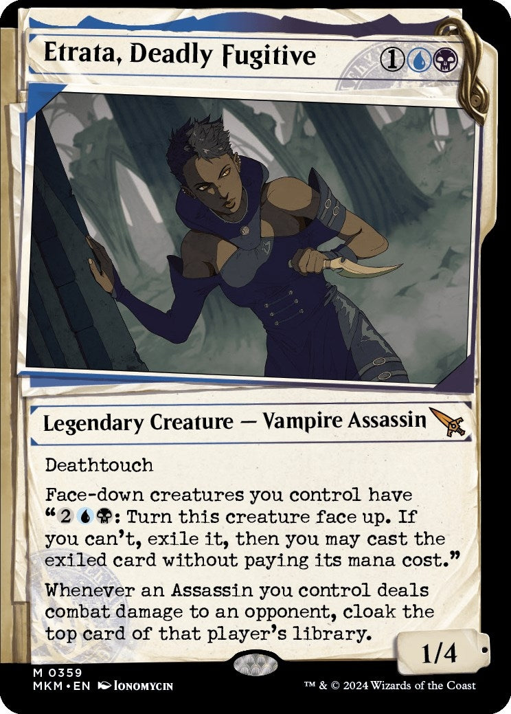 Image for Etrata, Deadly Fugitive (Showcase) (359) - Magic: The Gathering