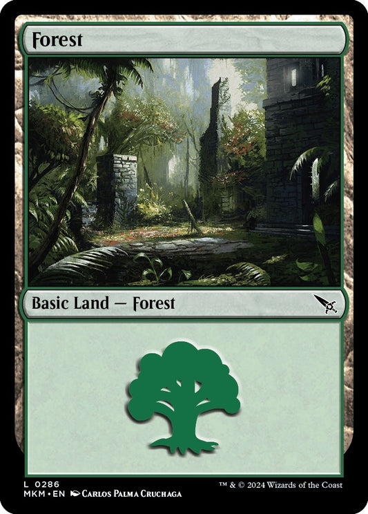 Image for Forest (0286) (286) - Magic: The Gathering