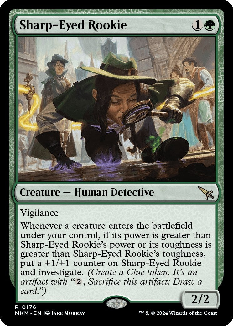 Image for Sharp-Eyed Rookie (176) - Magic: The Gathering