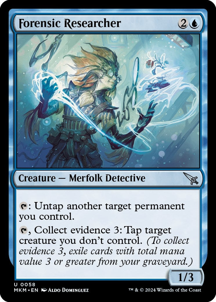 Image for Forensic Researcher (58) - Magic: The Gathering
