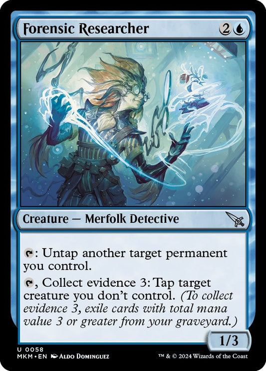 Image for Forensic Researcher (58) - Magic: The Gathering
