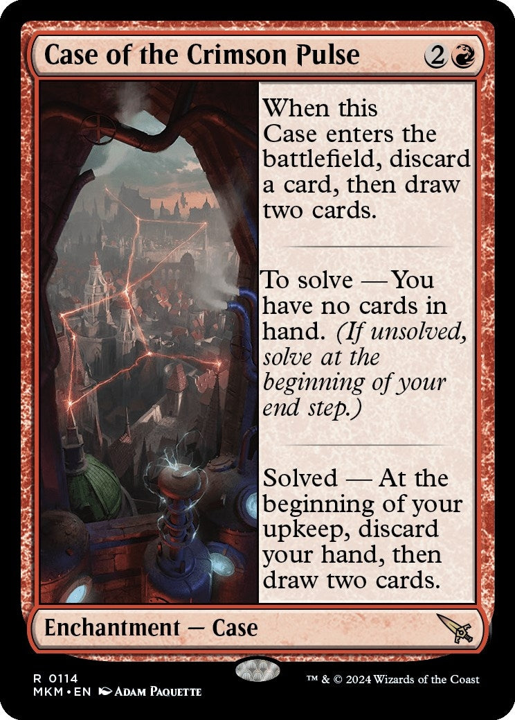 Image for Case of the Crimson Pulse (114) - Magic: The Gathering