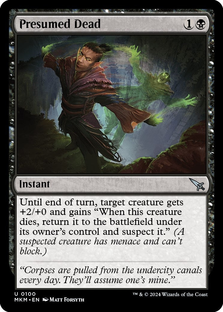 Image for Presumed Dead (100) - Magic: The Gathering