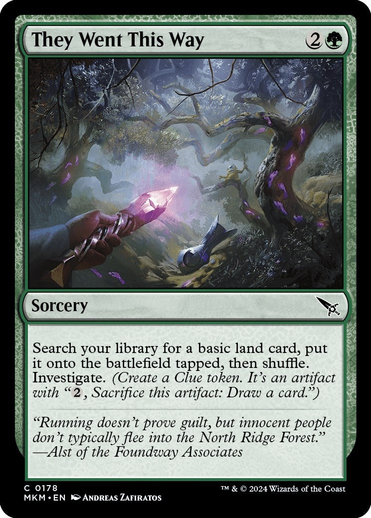 Image for They Went This Way (178) - Magic: The Gathering