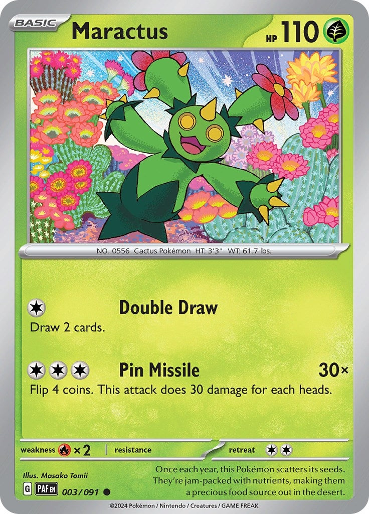 Image for Maractus (003/091) - Pokemon