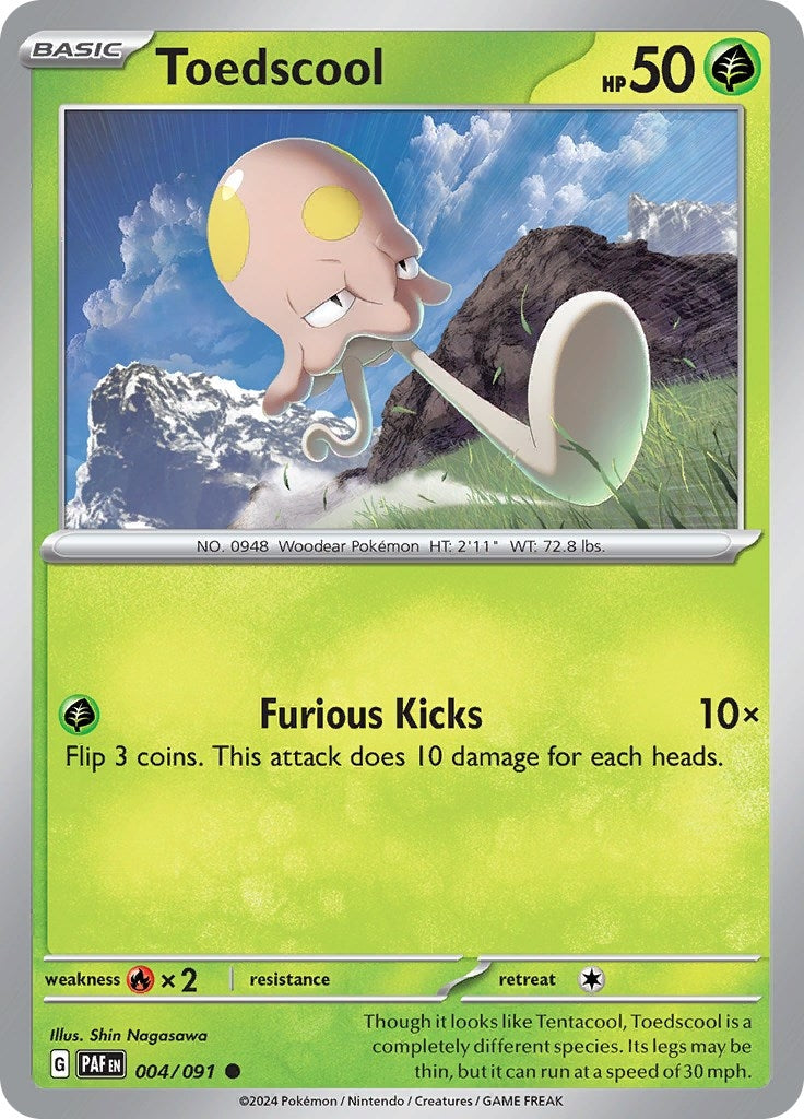 Image for Toedscool (004/091) - Pokemon