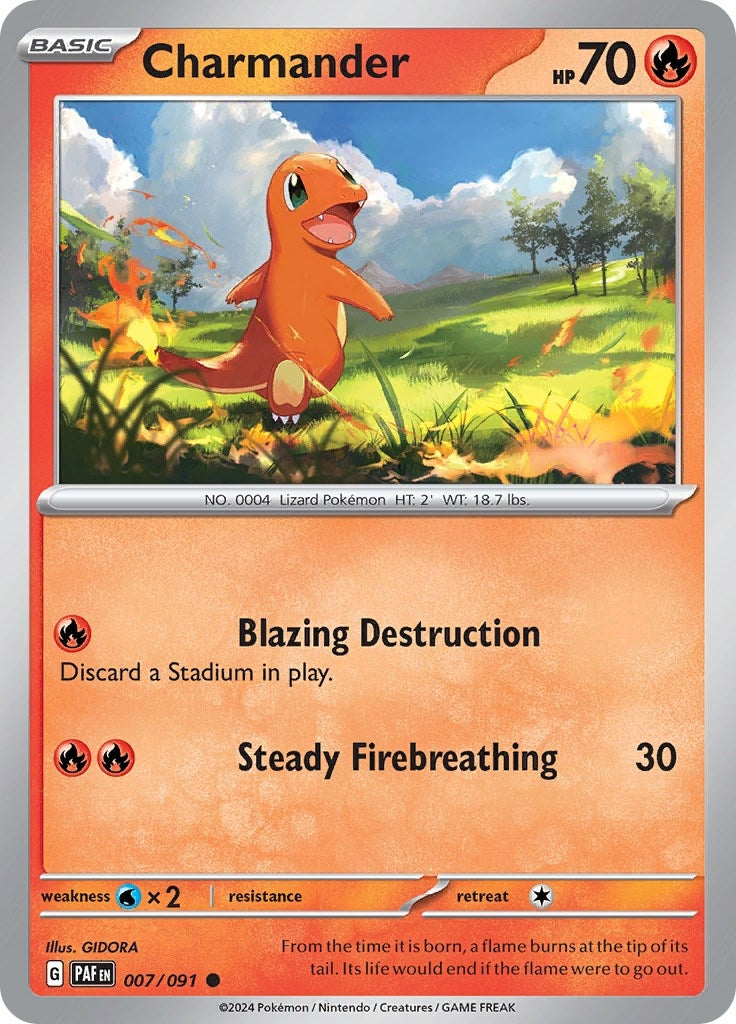 Image for Charmander (007/091) - Pokemon