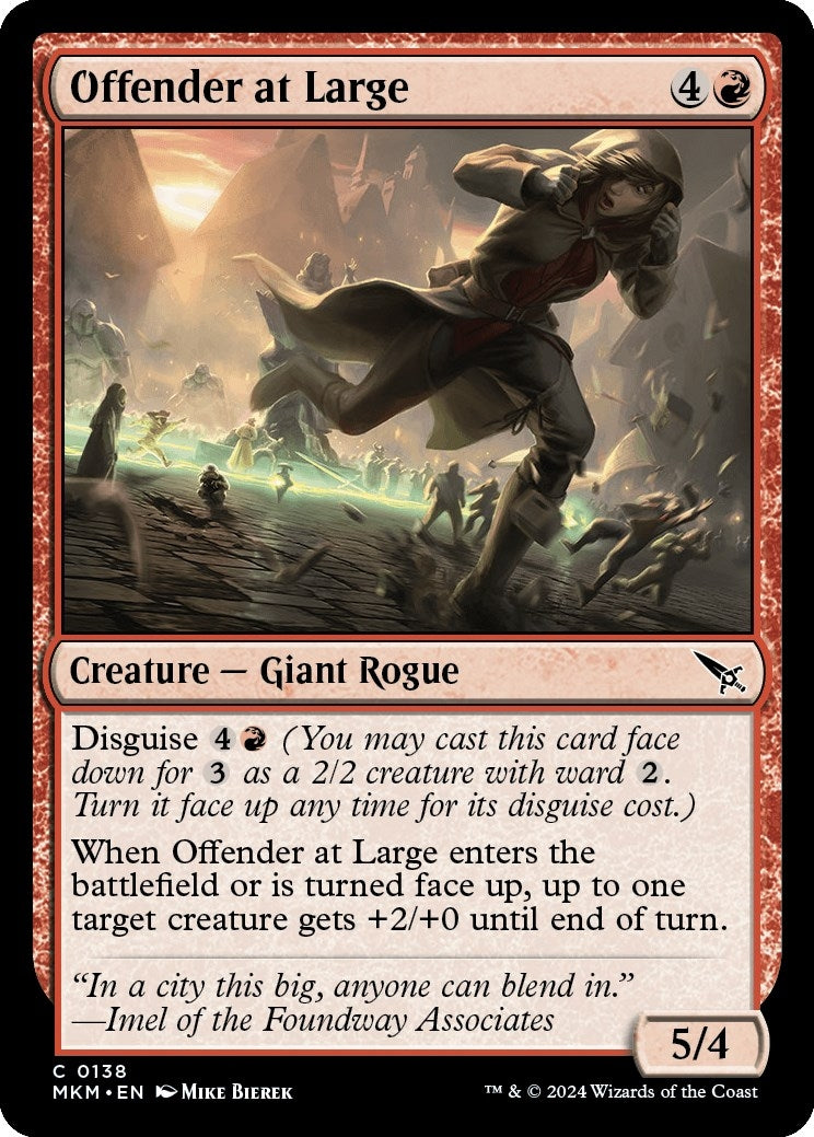 Image for Offender at Large (138) - Magic: The Gathering