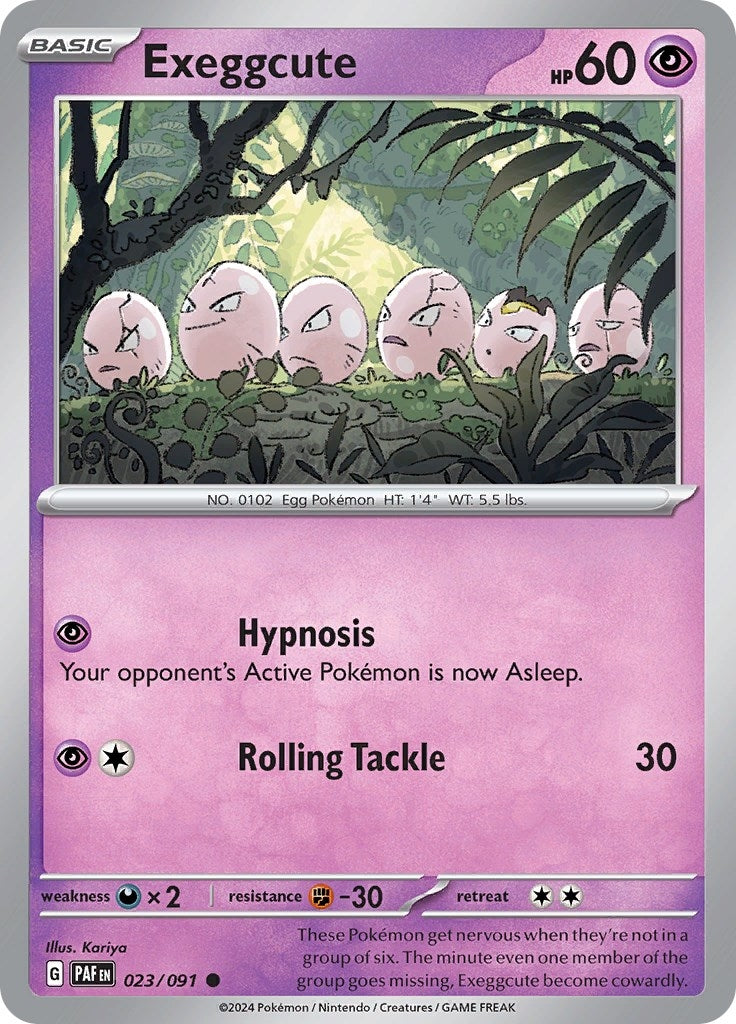 Image for Exeggcute (023/091) - Pokemon