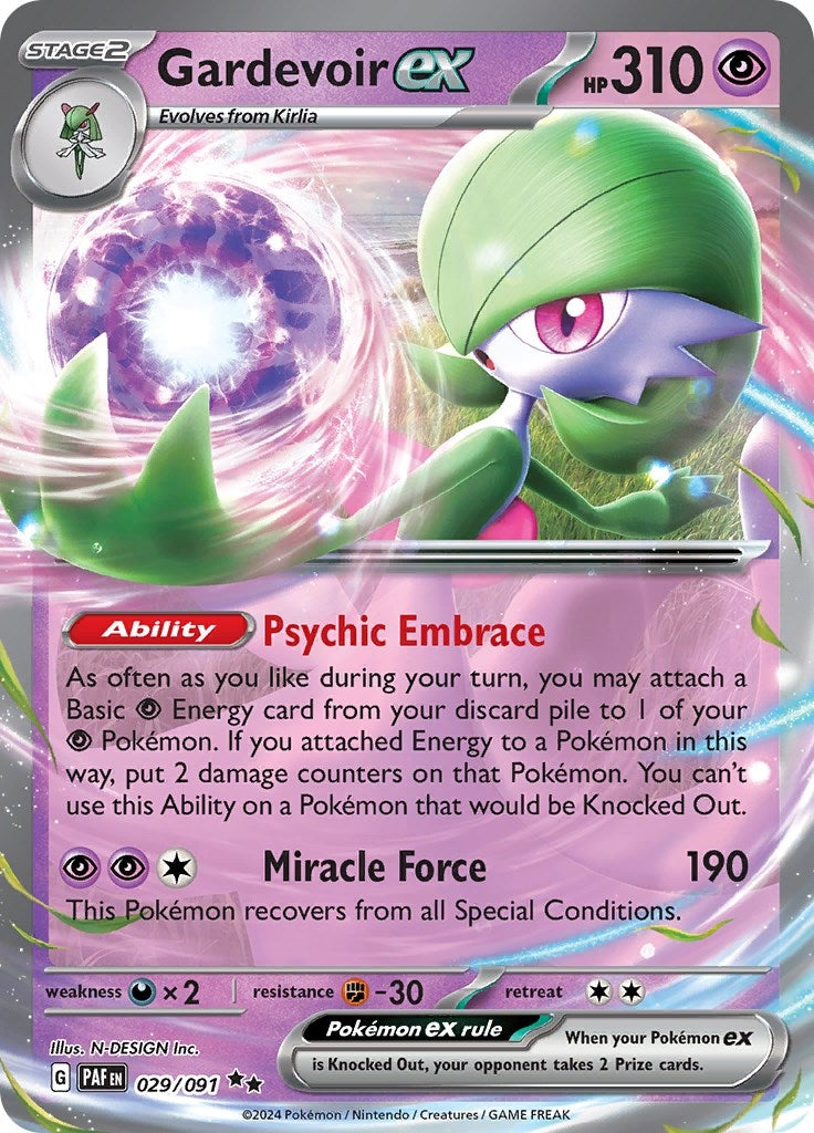 Image for Gardevoir ex (029/091) - Pokemon