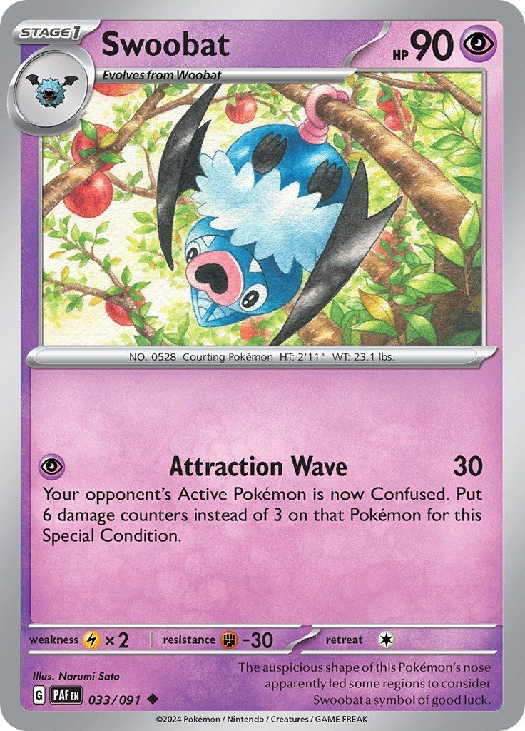 Image for Swoobat (033/091) - Pokemon