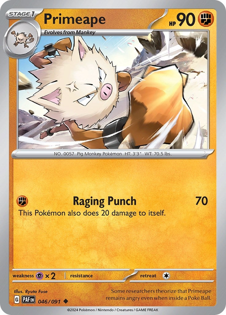 Image for Primeape (046/091) - Pokemon