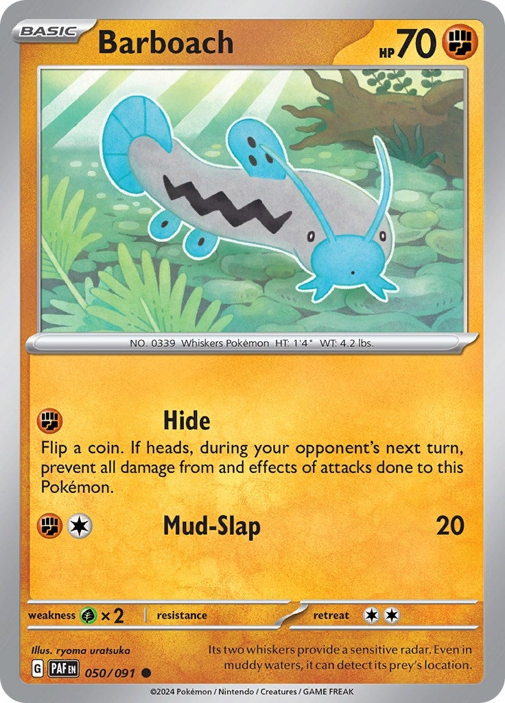Image for Barboach (050/091) - Pokemon