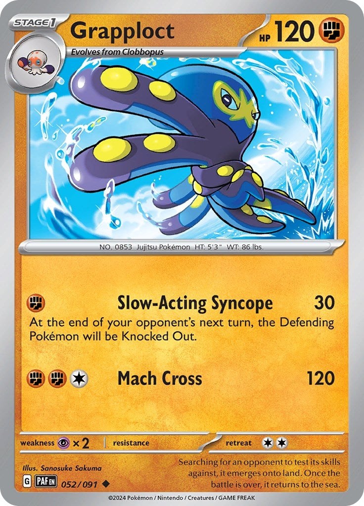 Image for Grapploct (052/091) - Pokemon
