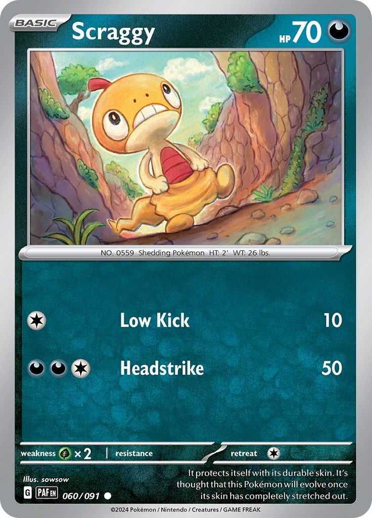Image for Scraggy (060/091) - Pokemon