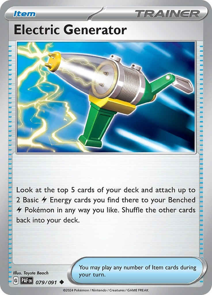 Image for Electric Generator (079/091) - Pokemon