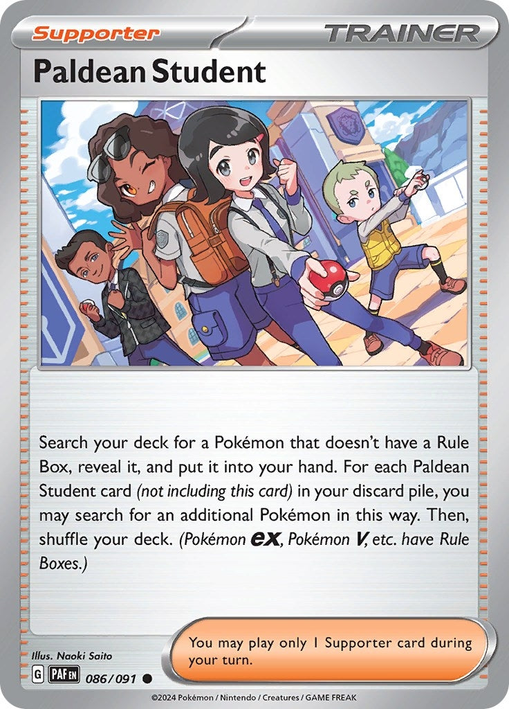 Image for Paldean Student (086/091) - Pokemon