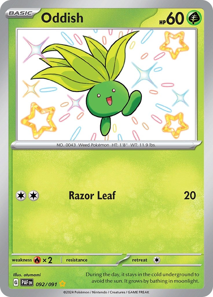 Image for Oddish (092/091) - Pokemon