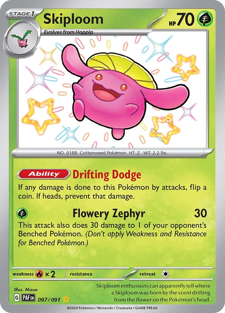Image for Skiploom (097/091) - Pokemon
