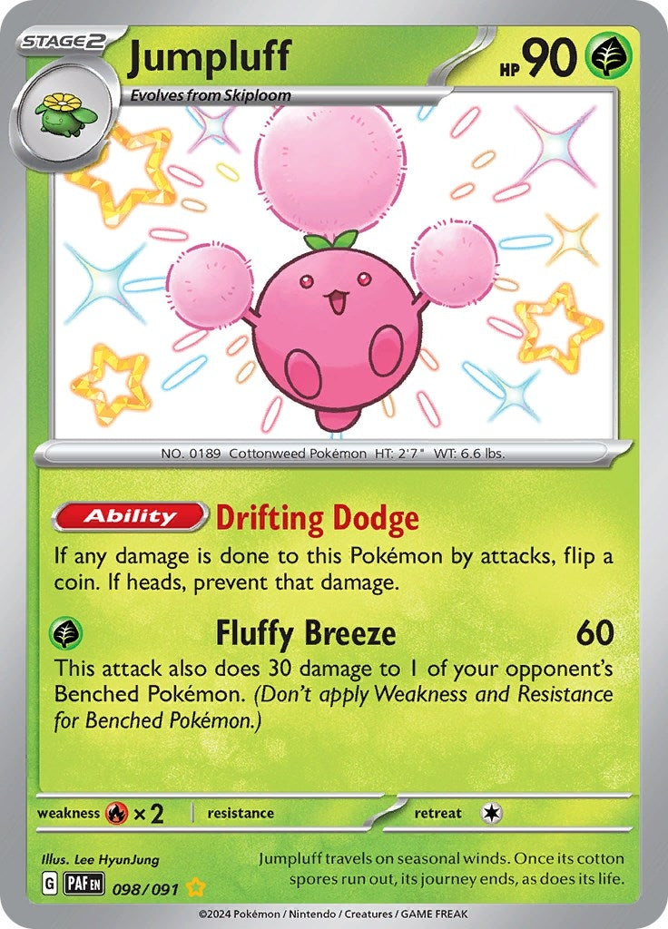 Image for Jumpluff (098/091) - Pokemon