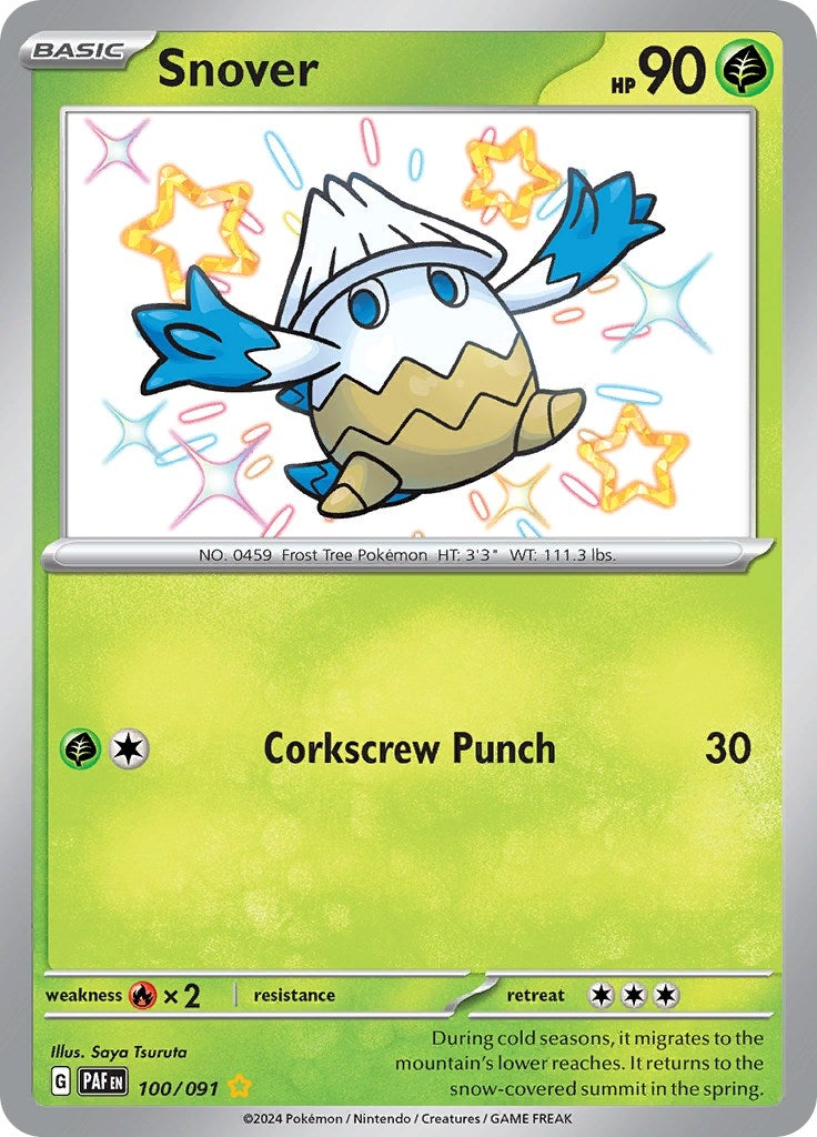 Image for Snover (100/091) - Pokemon