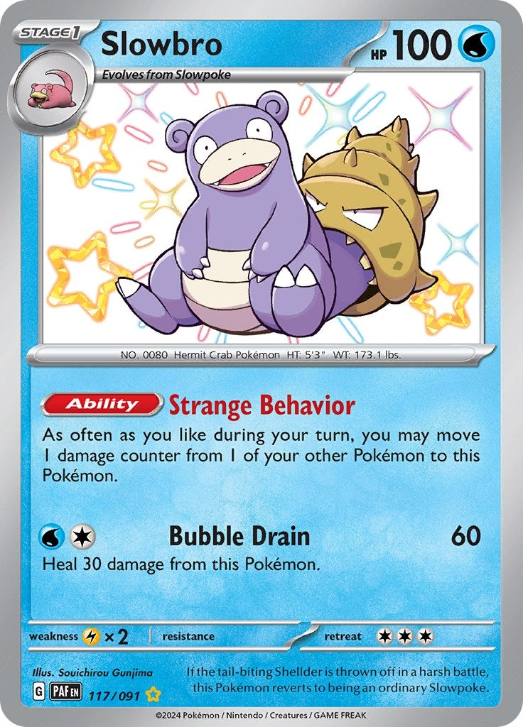 Image for Slowbro (117/091) - Pokemon